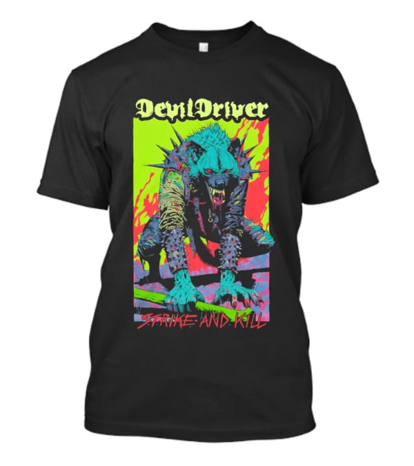 DevilDriver Strive And Kill Bone Hyena T-Shirt
