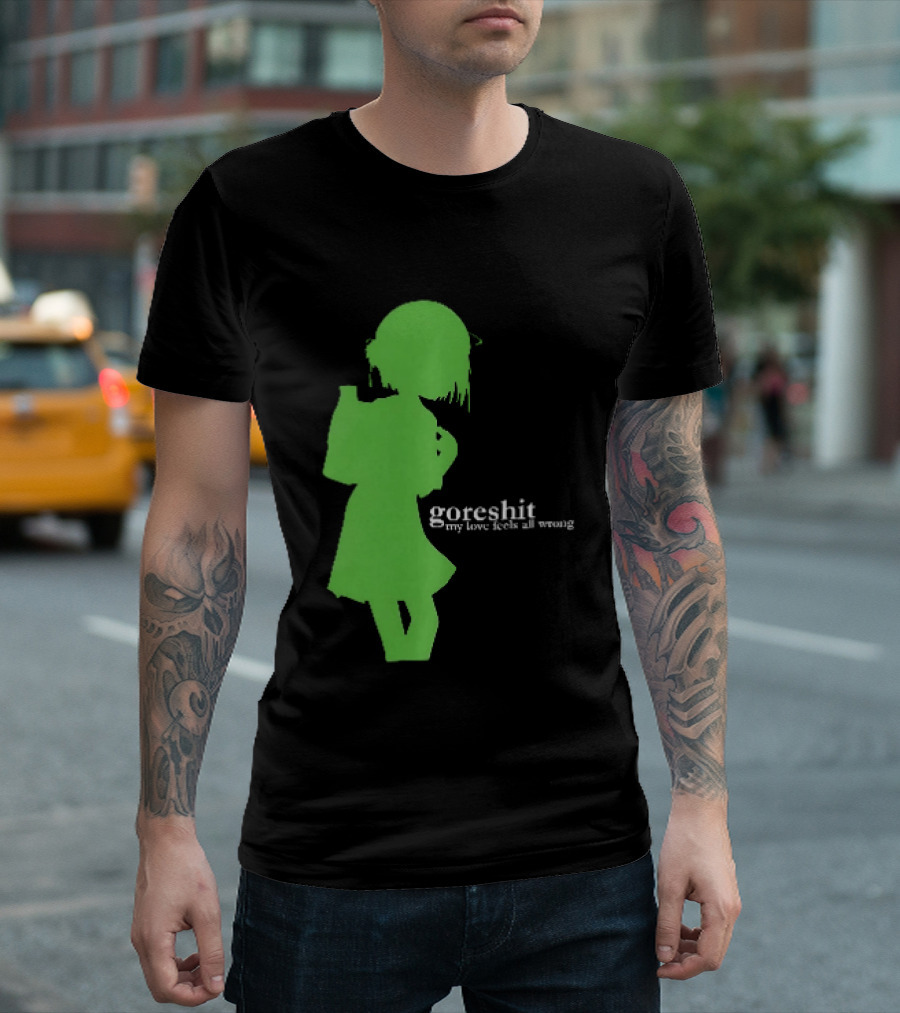Goreshit My Love Feels All Wrong Anime T-Shirt