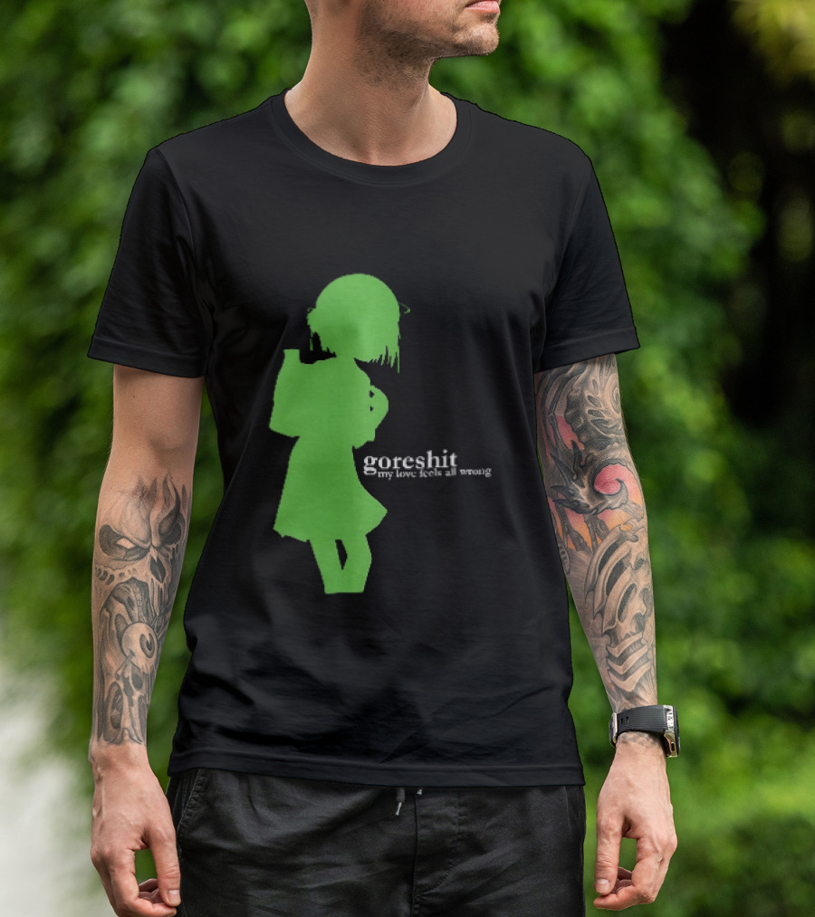 Goreshit My Love Feels All Wrong Anime T-Shirt