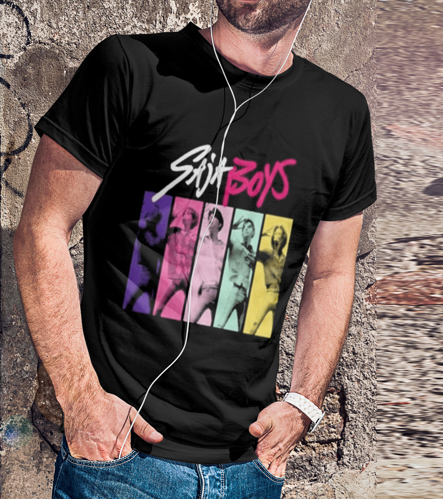 Saja Boys Kpop Demon Hunters World Tour Colorful T-Shirt