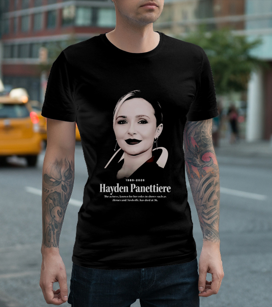 1989 2026 Hayden Panettiere Nashville Actress T-Shirt