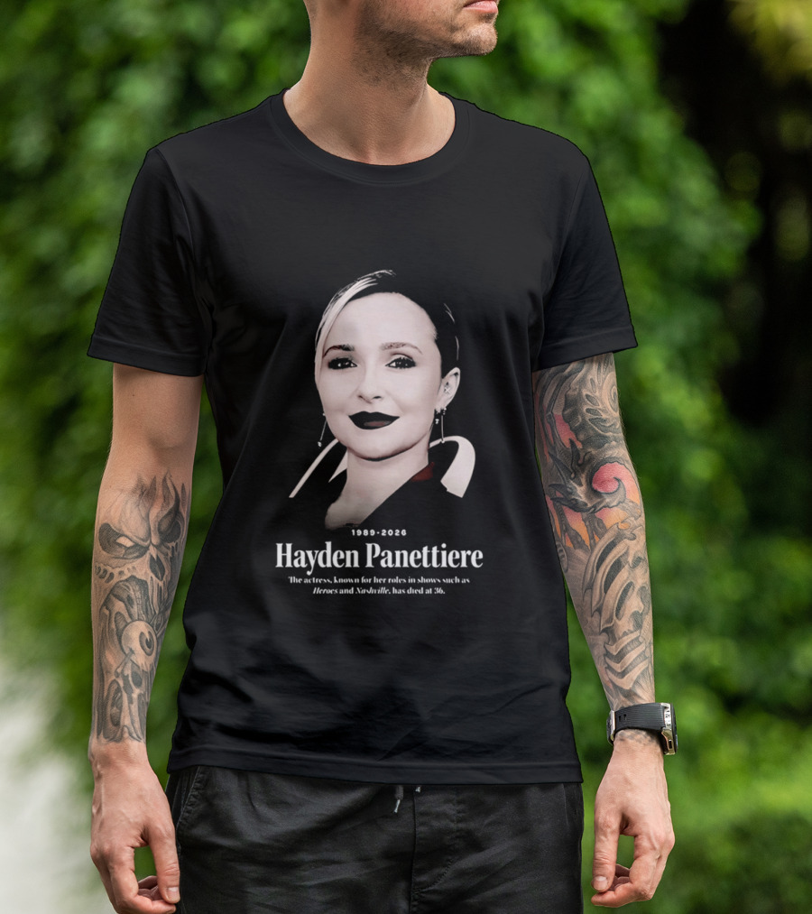 1989 2026 Hayden Panettiere Nashville Actress T-Shirt