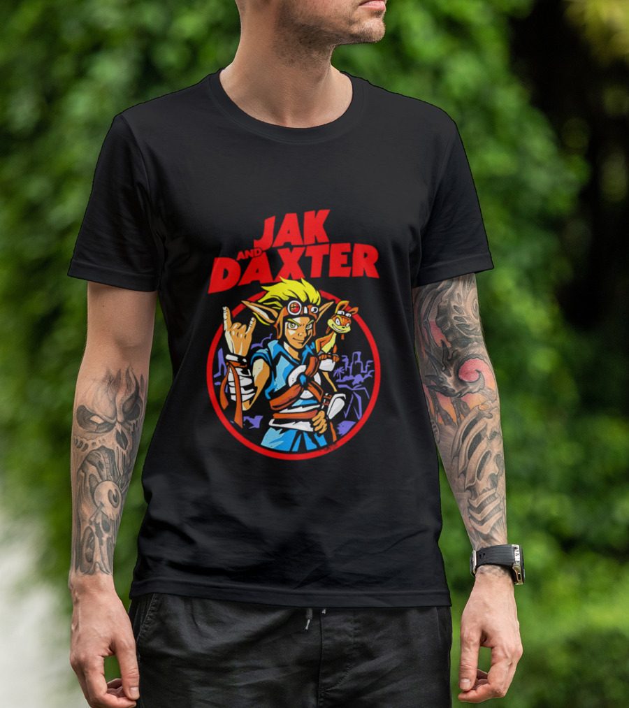 Jak And Daxter Iconic Characters T-Shirt