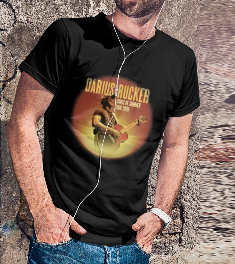 Darius Rucker Songs Of Summer Tour 2026 Vintage Country Music Concert Performance T-Shirt