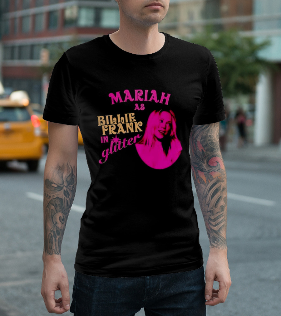 Mariah As Billie Frank In Glitter Pink Image T-Shirt