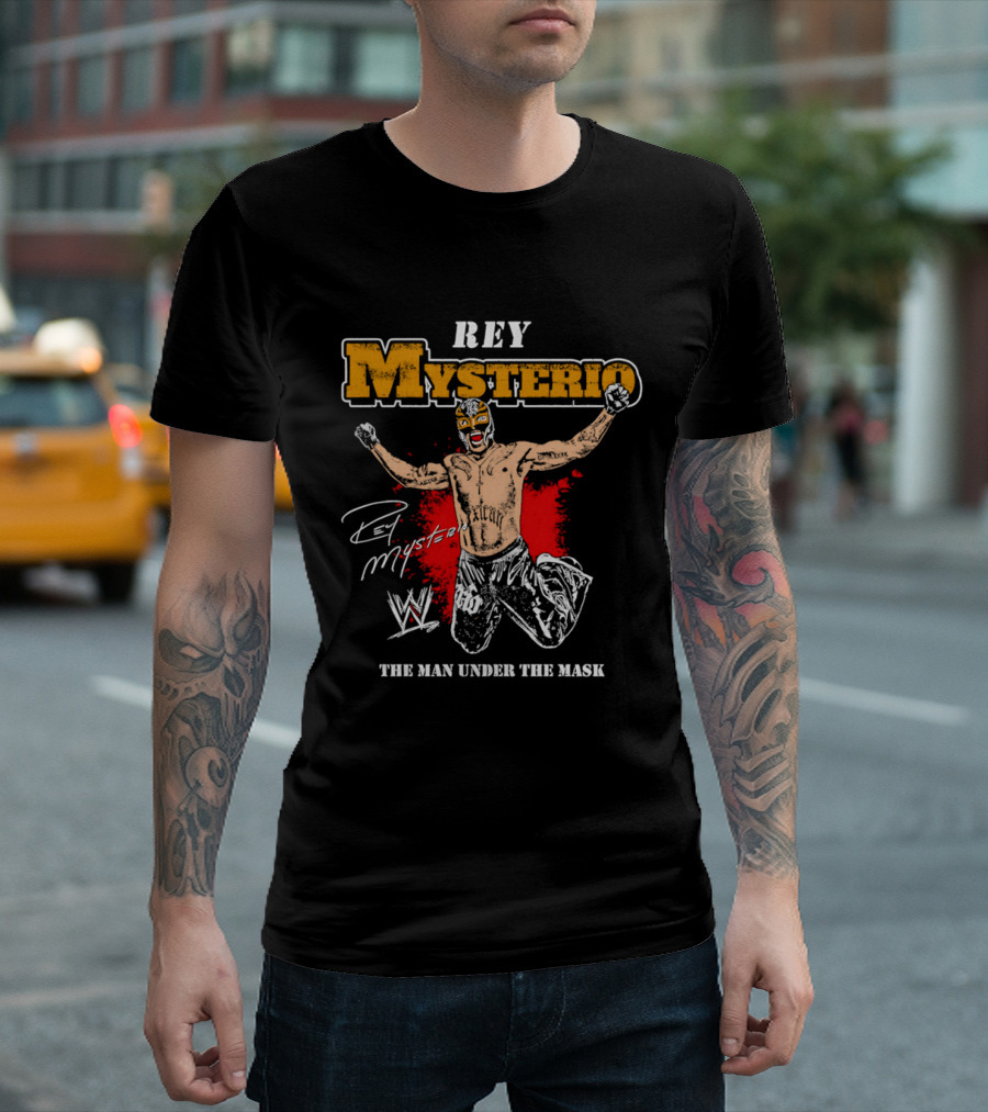 Rey Mysterio WWE The Man Under The Mask T-Shirt
