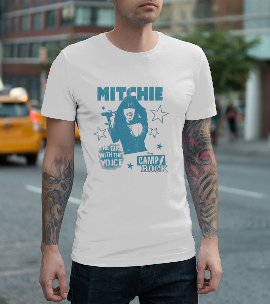 Mitchie Camp Rock The Girl With The Voice Disney T-Shirt