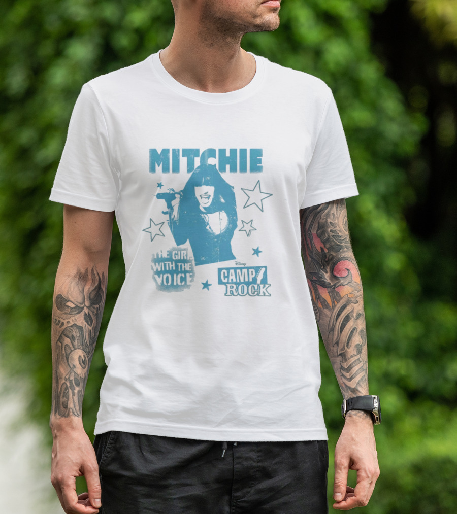 Mitchie Camp Rock The Girl With The Voice Disney T-Shirt