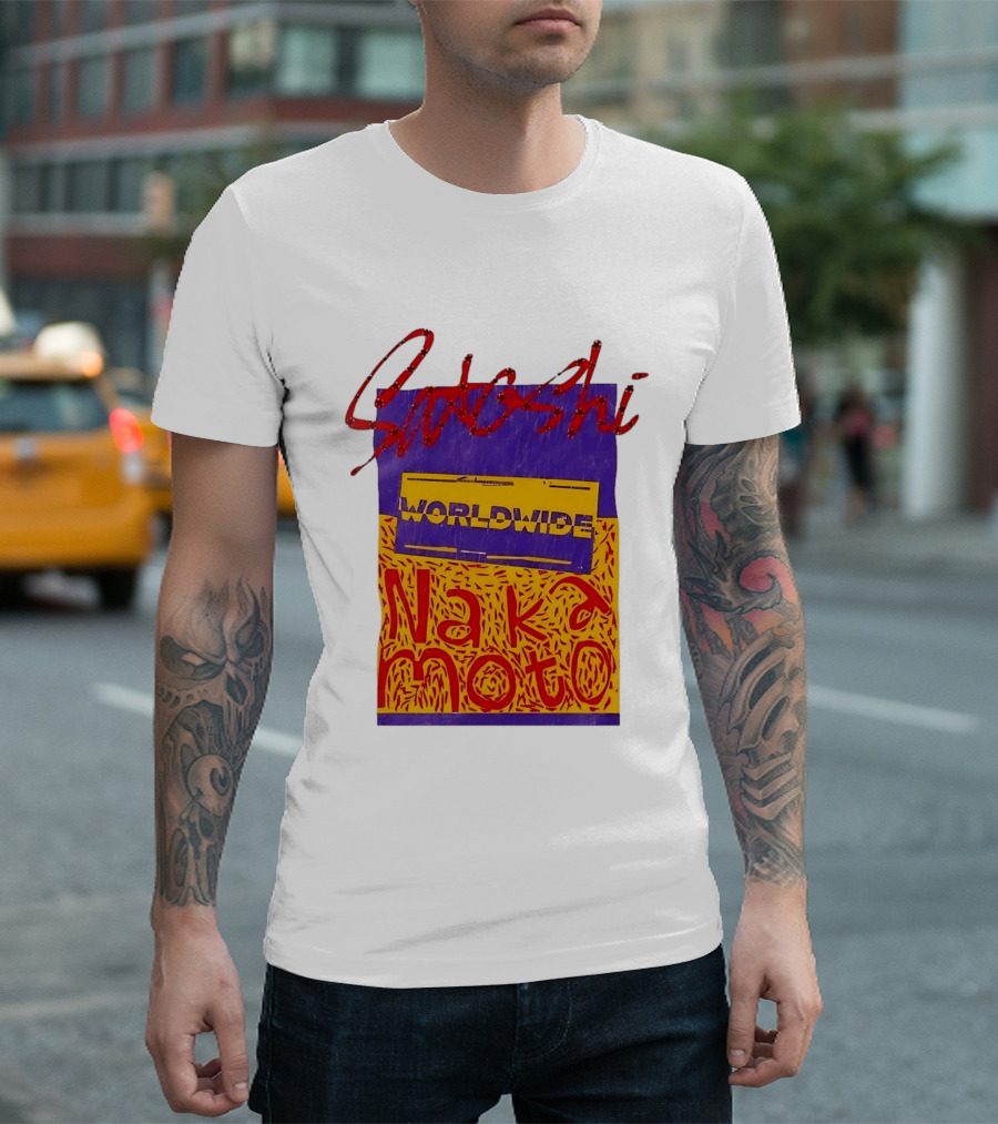 Xavi Simons Satoshi Worldwide Nakamoto T-Shirt