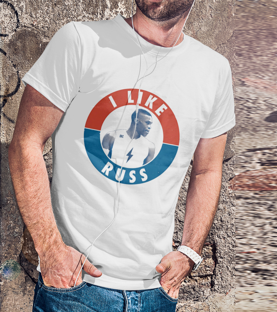 I Like Russ Oklahoma City Thunder Westbrook T-Shirt