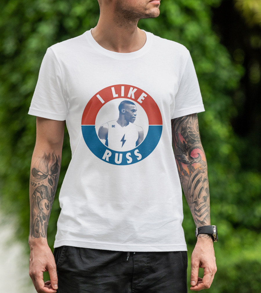 I Like Russ Oklahoma City Thunder Westbrook T-Shirt