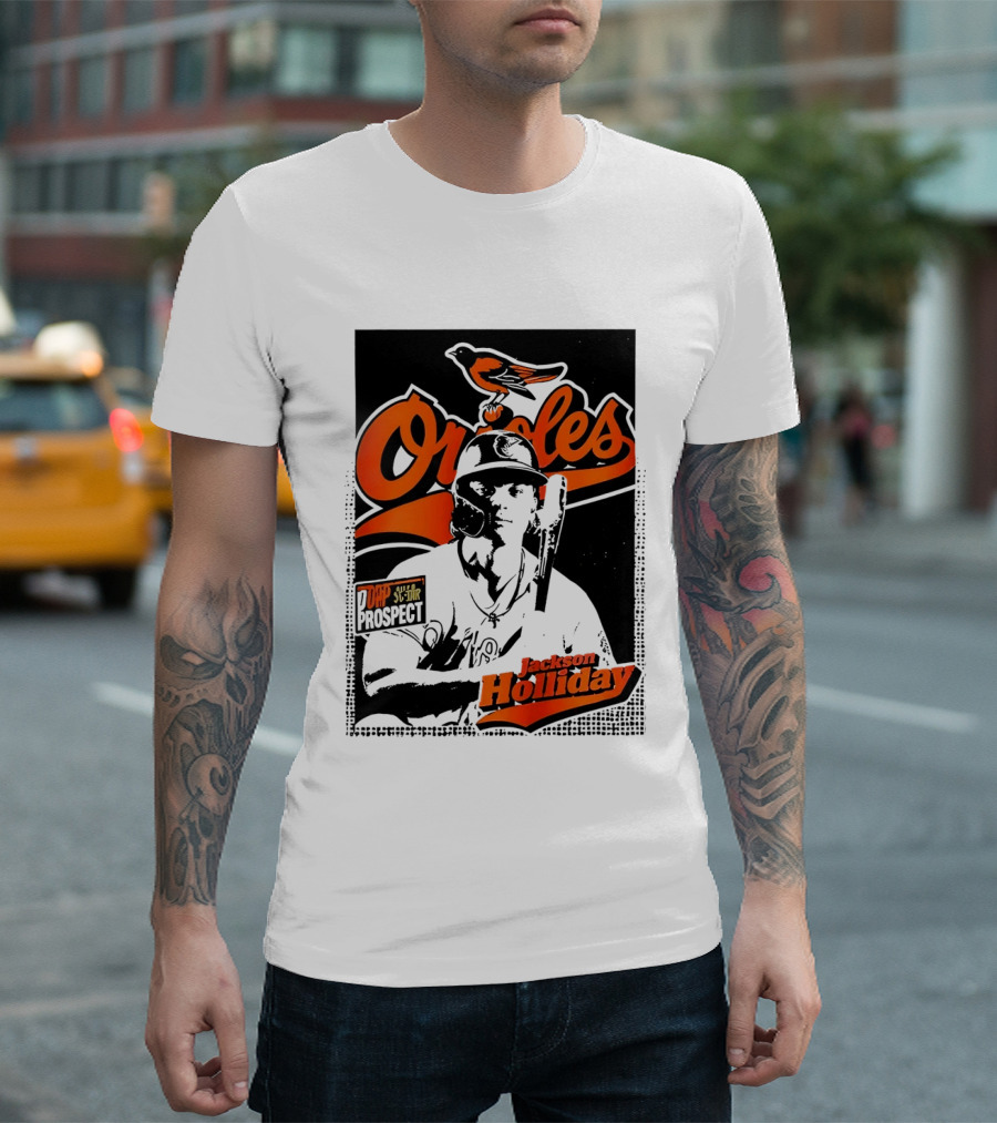 Orioles Top Prospect All Star Jackson Holliday Debut 2026 T-Shirt
