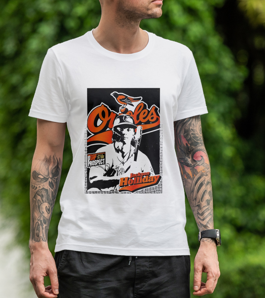 Orioles Top Prospect All Star Jackson Holliday Debut 2026 T-Shirt