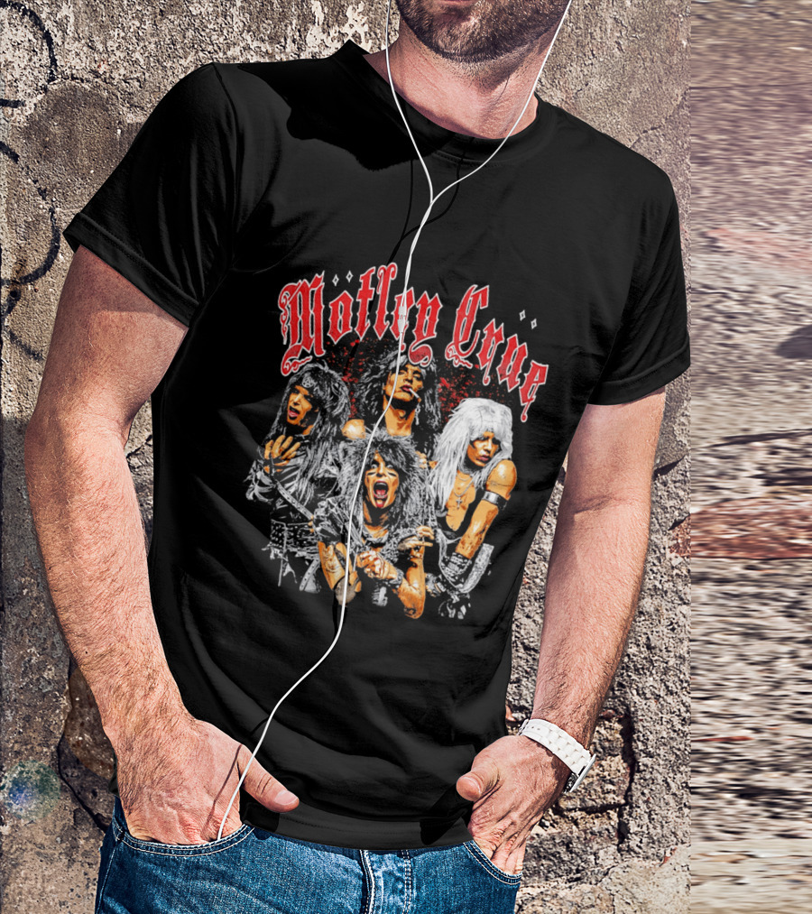 Mötley Crüe Classic Band Members T-Shirt