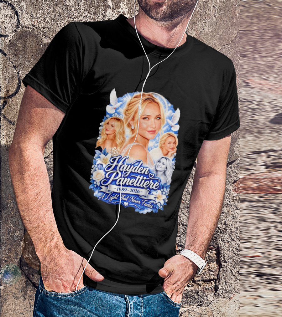 Hayden Panettiere 1989 2026 A Light That Never Fades T-Shirt