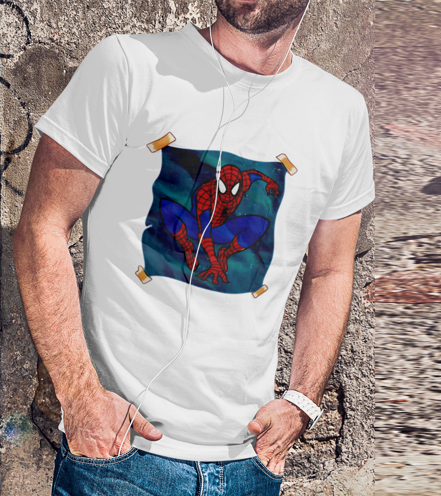 Spider Man Marvel Comics Superhero Iconic Action Pose T-Shirt
