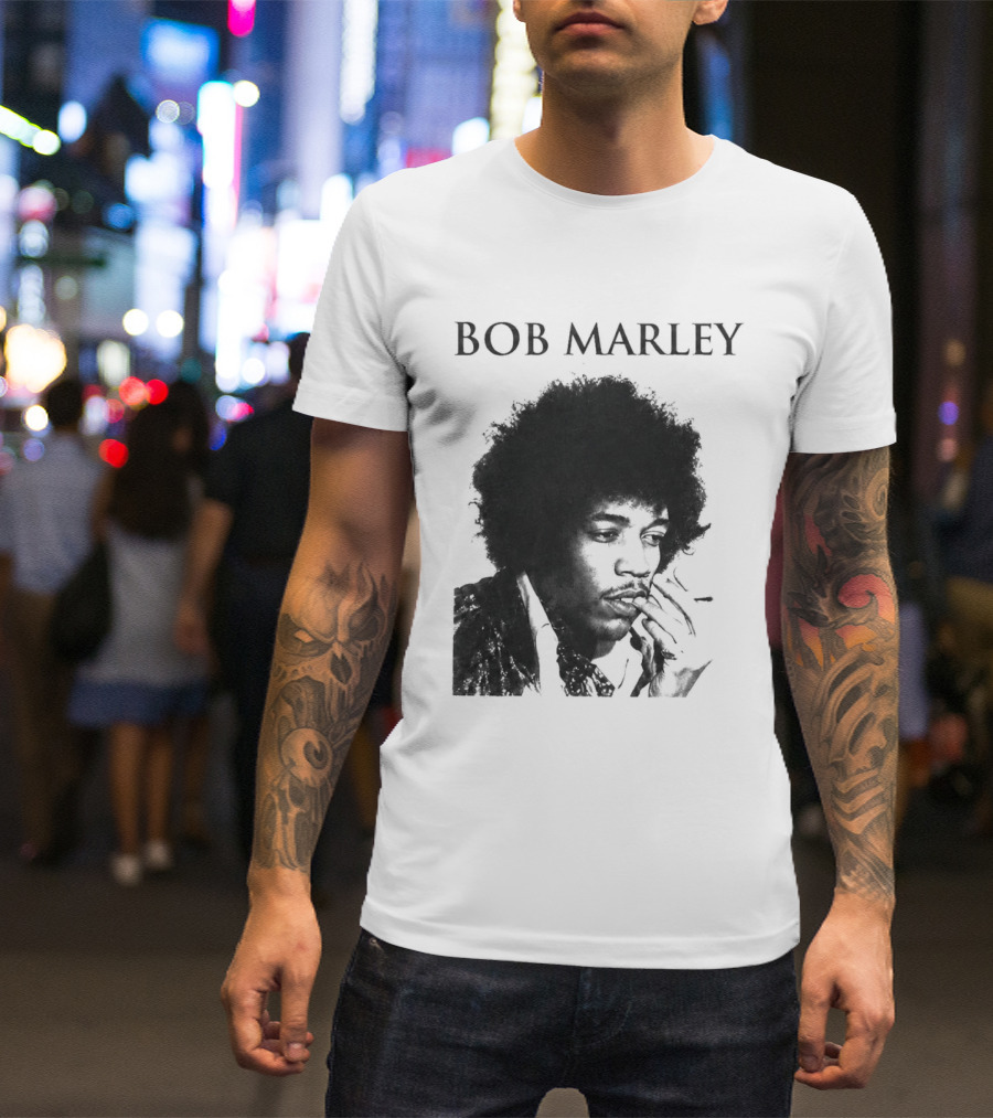 Bob Marley Jimi Hendrix T-Shirt