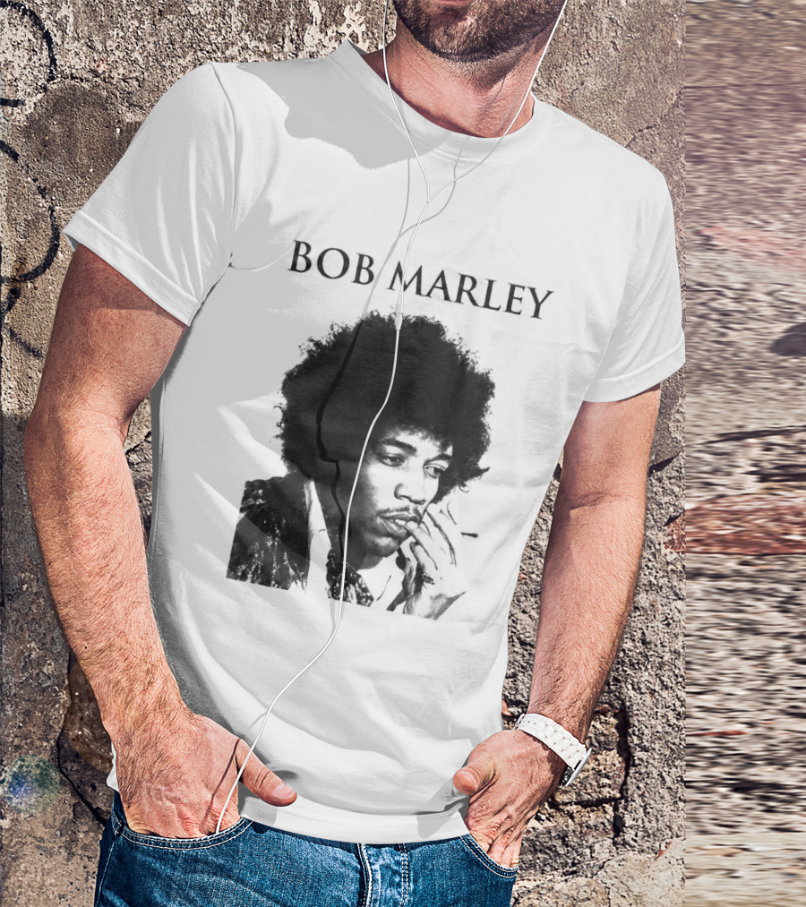 Bob Marley Jimi Hendrix T-Shirt