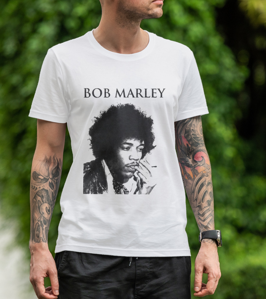 Bob Marley Jimi Hendrix T-Shirt