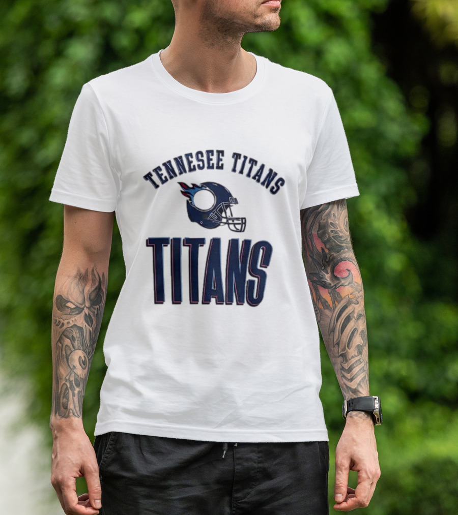 Tennessee Titans Everyone Es Women's Sports Titans Helmet T-Shirt