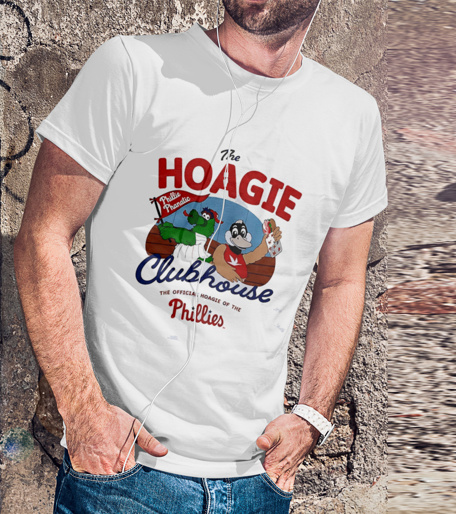 The Hoagie Clubhouse Official Hoagie Of The Phillies T-Shirt