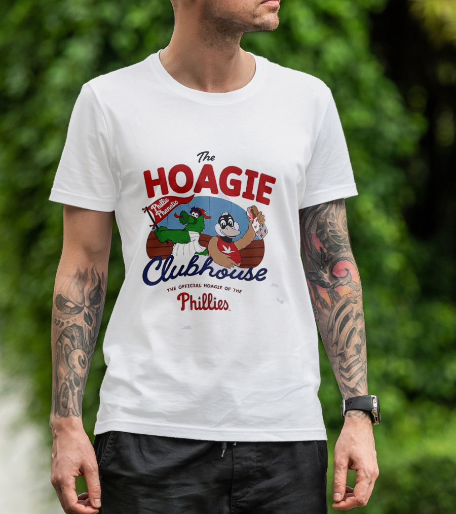 The Hoagie Clubhouse Official Hoagie Of The Phillies T-Shirt