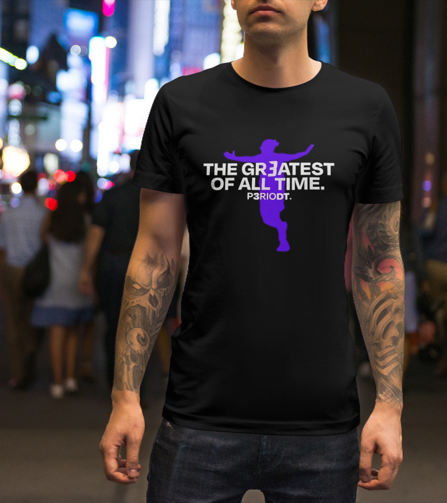The Greatest Of All Time P3RIODT Diana Taurasi Phoenix Mercury 20 Years Anniversary T-Shirt