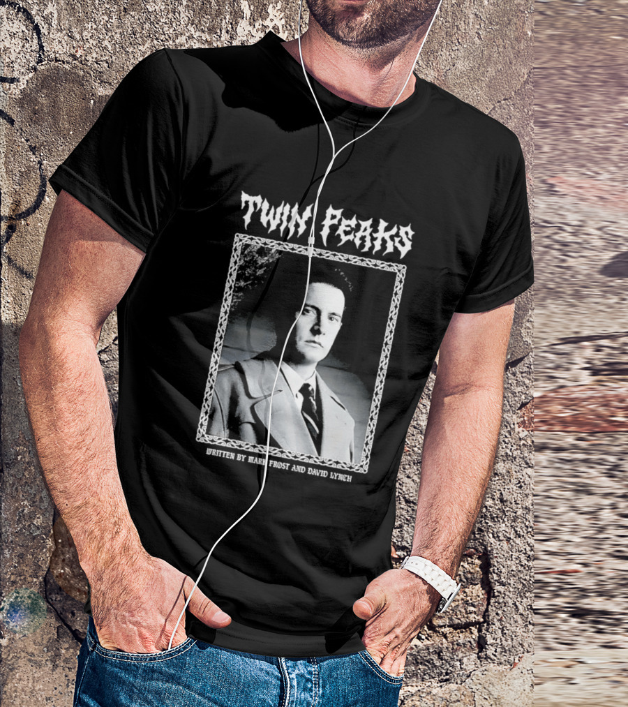 Twin Peaks Written By Mark Frost And David Lynch Dale Cooper T-Shirt