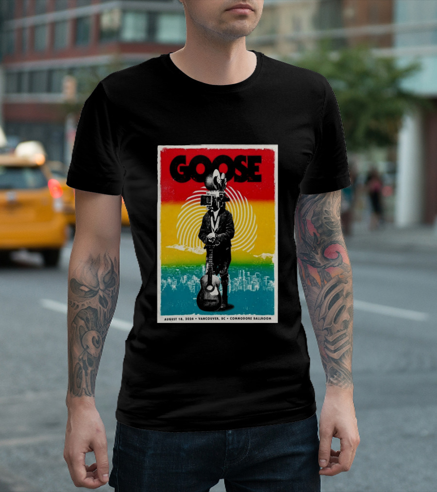 Goose August 18 2026 Vancouver BC Commodore Ballroom T-Shirt