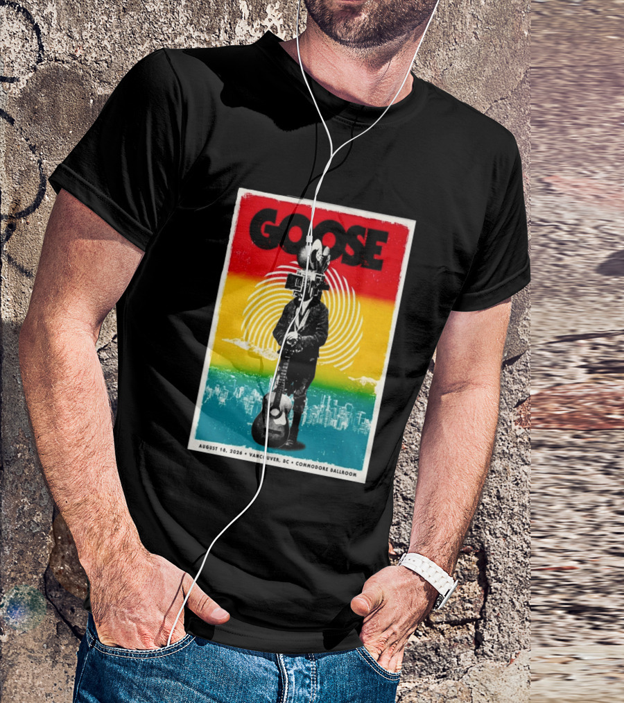 Goose August 18 2026 Vancouver BC Commodore Ballroom T-Shirt