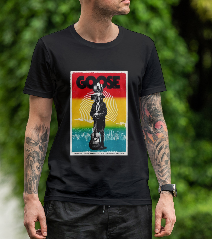 Goose August 18 2026 Vancouver BC Commodore Ballroom T-Shirt