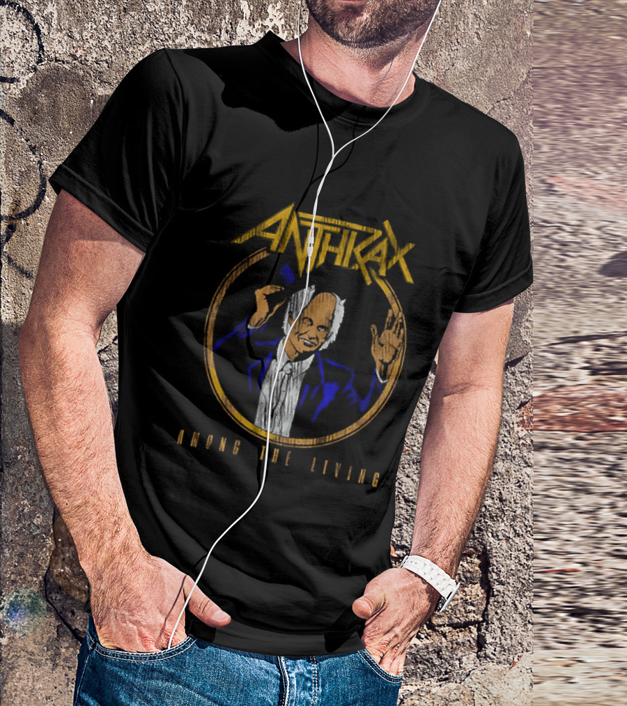 Anthrax Among The Living Randall Flagg Band Music T-Shirt
