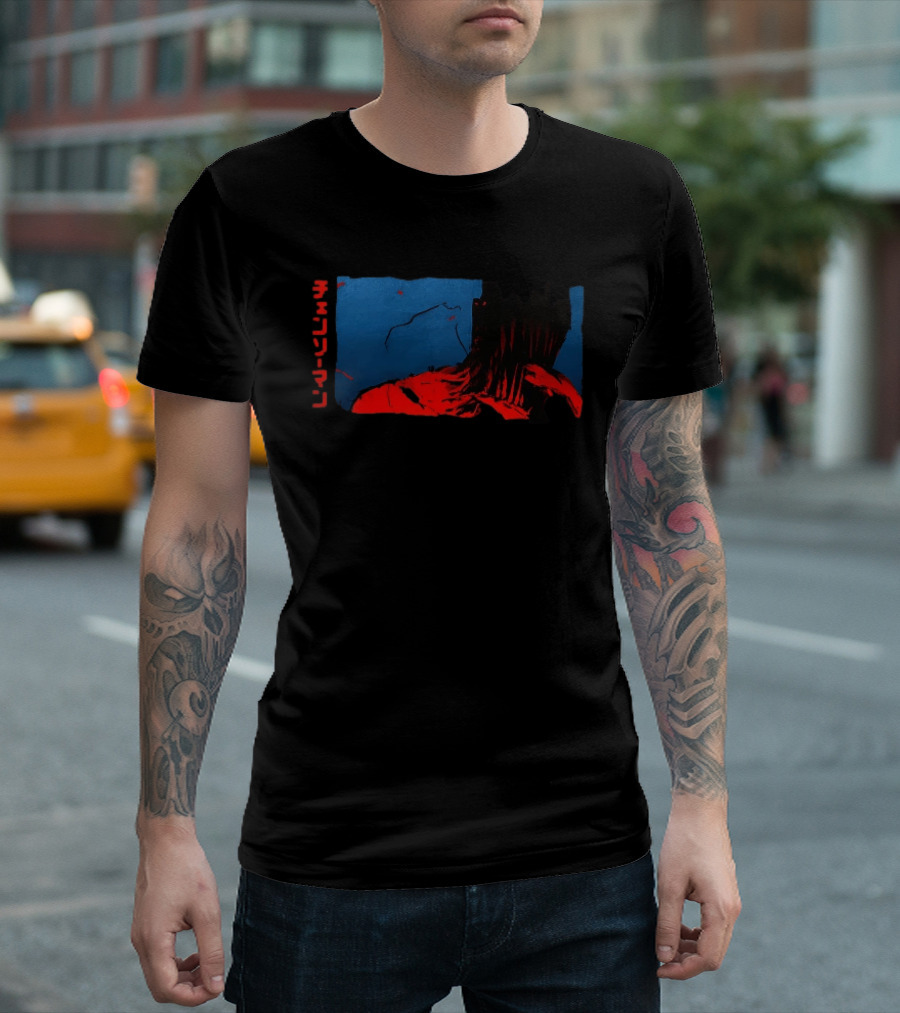 Chainsaw Man Nightmare Ink Dark Anime Art Manga T-Shirt