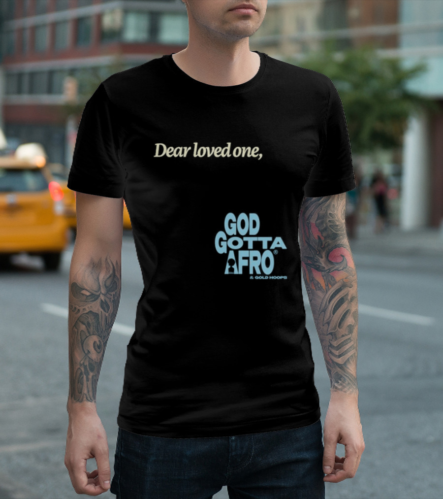 Roc Nation Rapsody Dear Loved One God Got A Afro T-Shirt