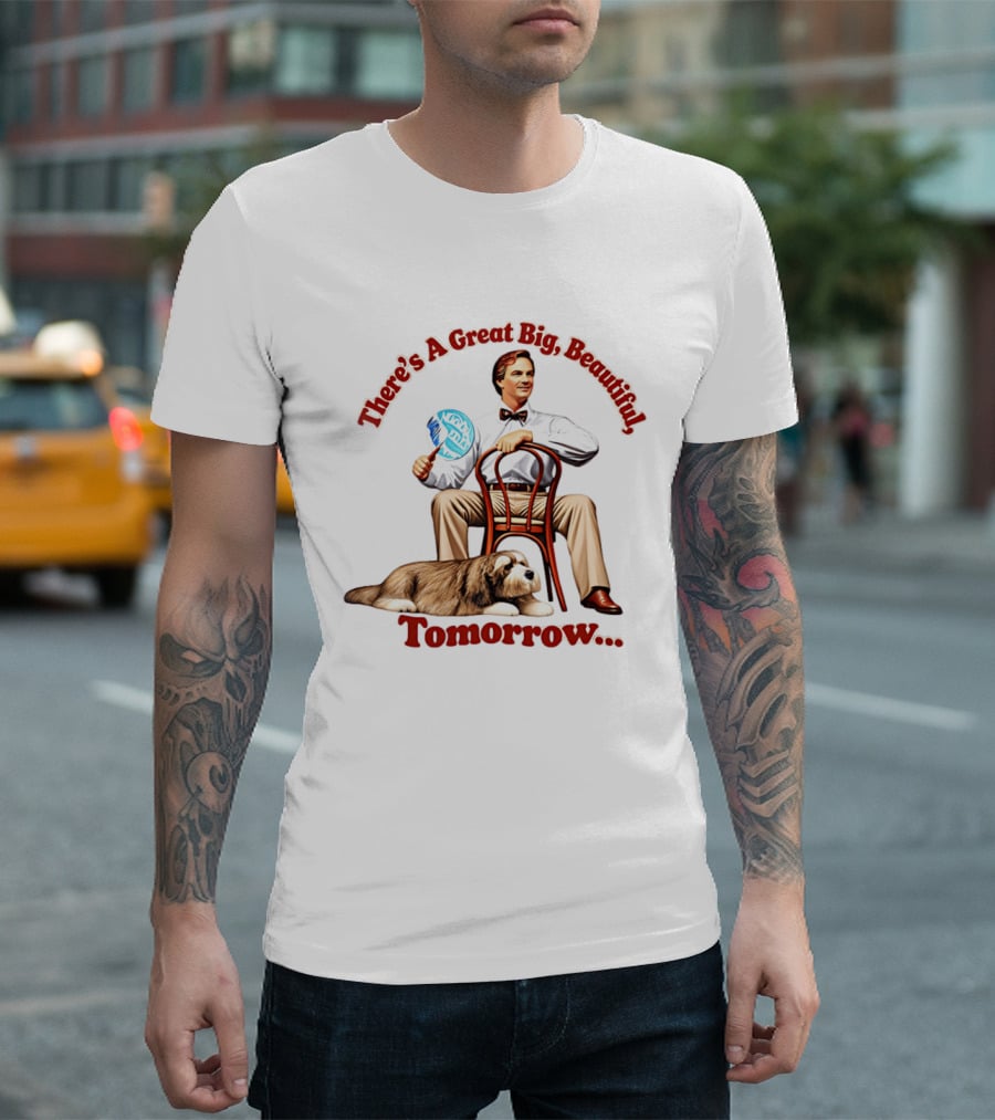 There's A Great Big Beautiful Tomorrow Carousel Of Progress Nostalgia T-Shirt