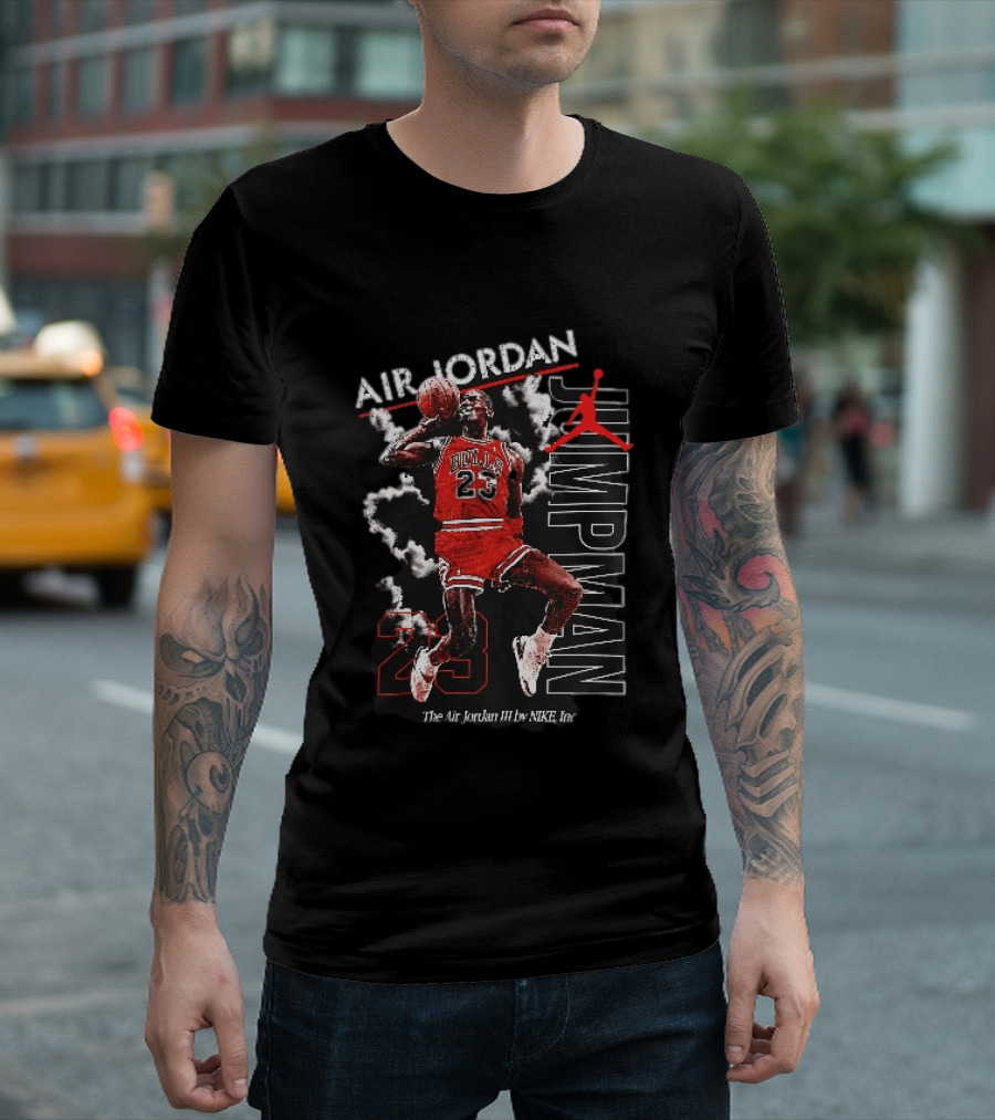 Chicago Bulls Air Jordan 23 Jumpman The Air Jordan III By Nike Inc Basketball T-Shirt