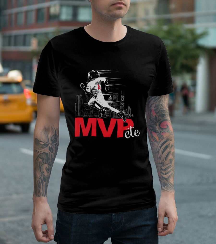 Chicago Northside Baseball MVPete Skyline Running Player T-Shirt