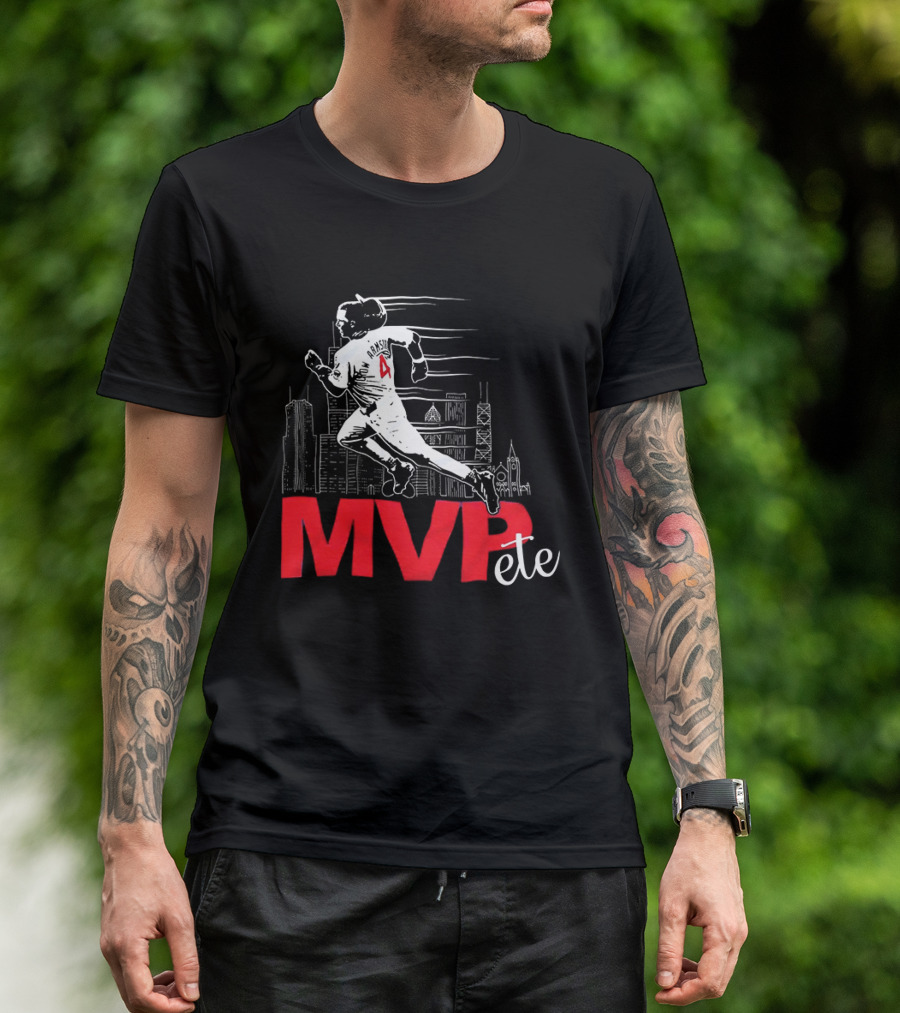 Chicago Northside Baseball MVPete Skyline Running Player T-Shirt