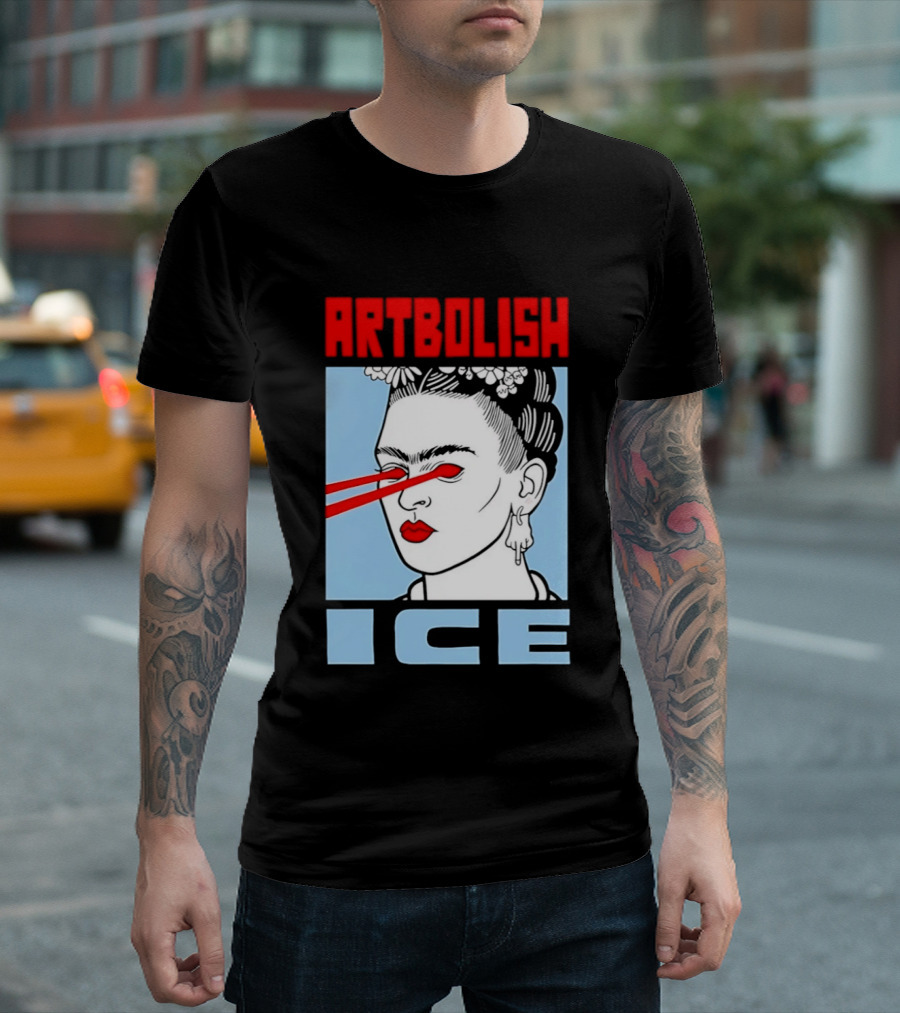 ARTBOLISH ICE Frida Kahlo Lalo T-Shirt
