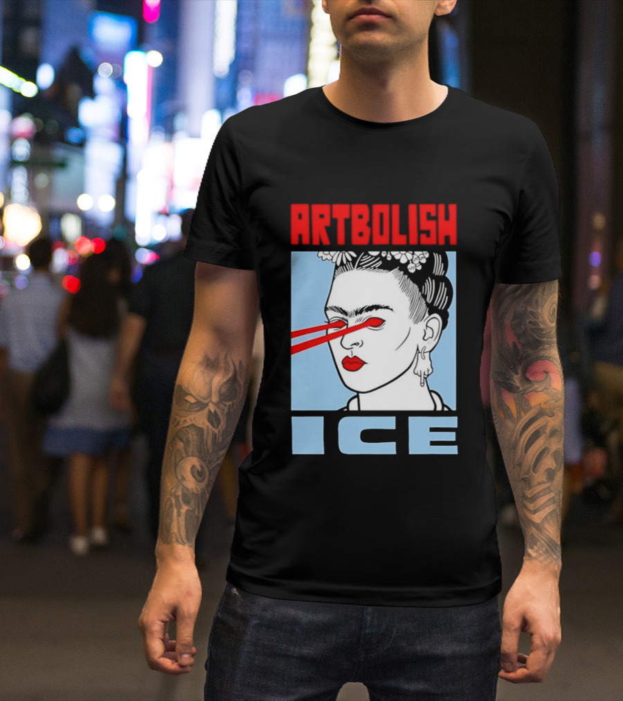 ARTBOLISH ICE Frida Kahlo Lalo T-Shirt