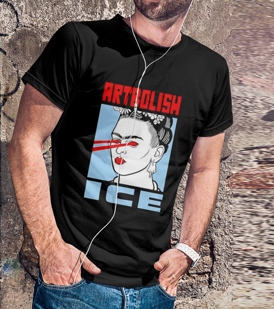 ARTBOLISH ICE Frida Kahlo Lalo T-Shirt