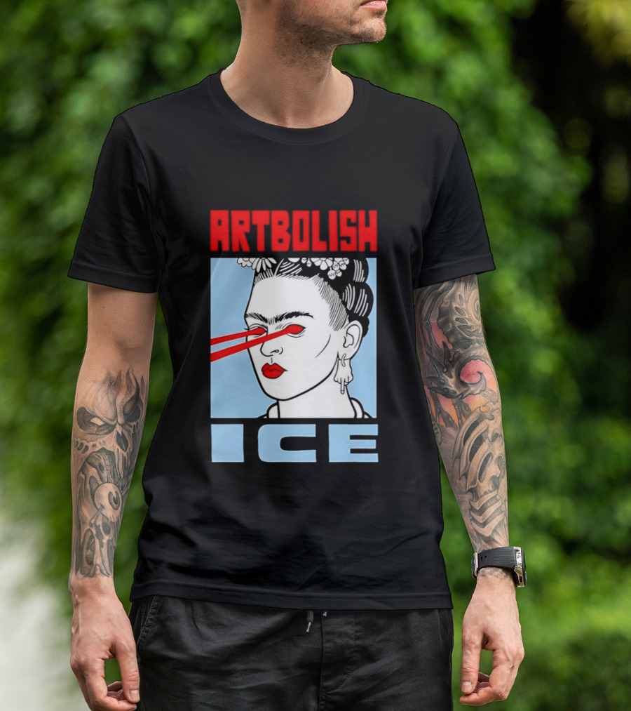 ARTBOLISH ICE Frida Kahlo Lalo T-Shirt