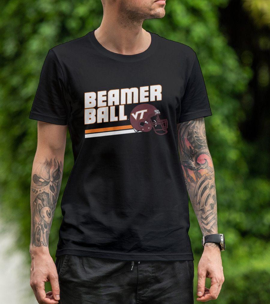 Beamer Ball VT Football Virginia Tech Frank Beamer Coach T-Shirt