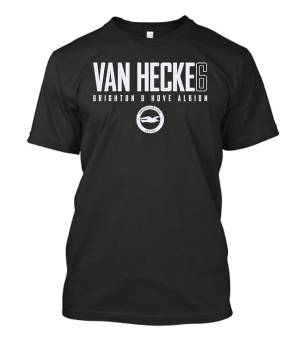 Van Hecke 6 Brighton & Hove Albion Seagulls Number Six T-Shirt
