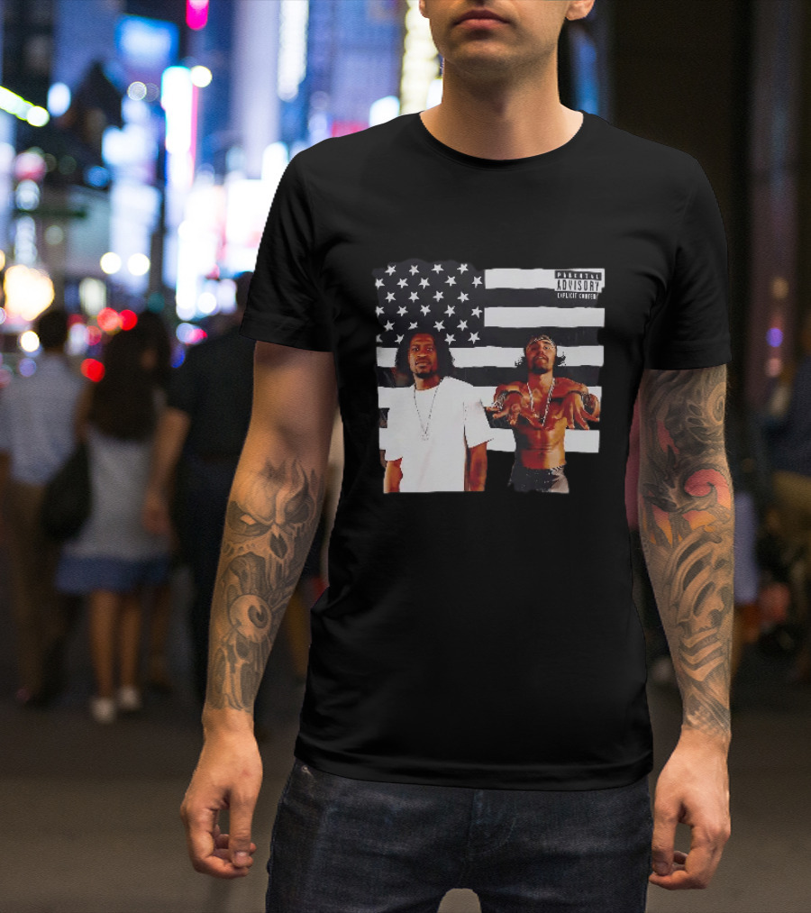 OutKirk Kirk X Floyd American Flag Explicit Content T-Shirt