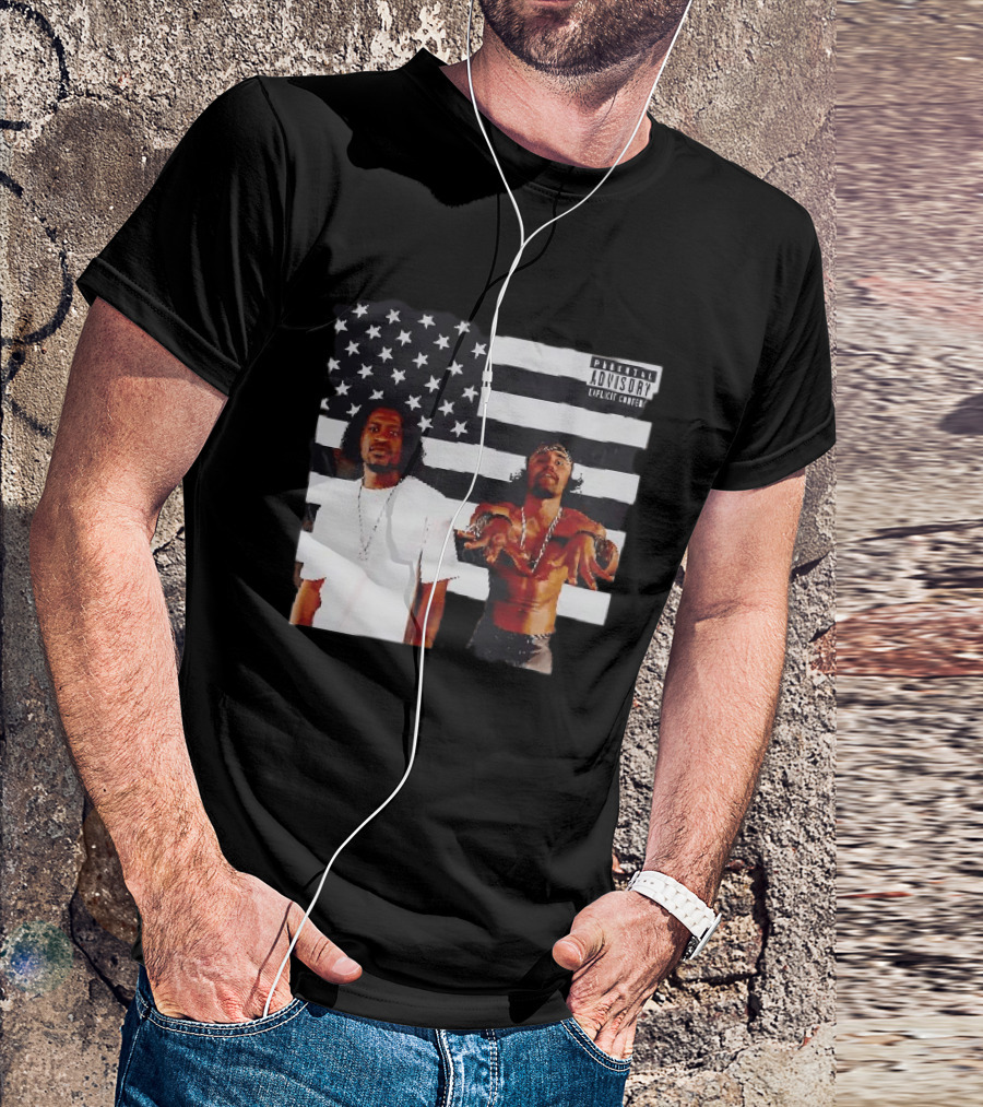 OutKirk Kirk X Floyd American Flag Explicit Content T-Shirt