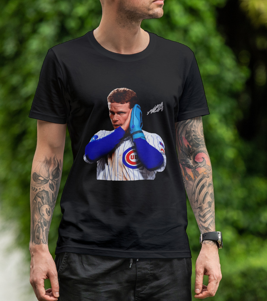 Chicago Cubs Pete Crow Armstrong Night Night Celebration T-Shirt