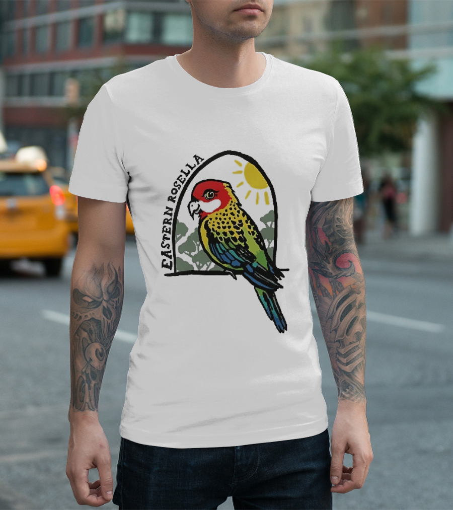 Eastern Rosella Bird Sunshine T-Shirt