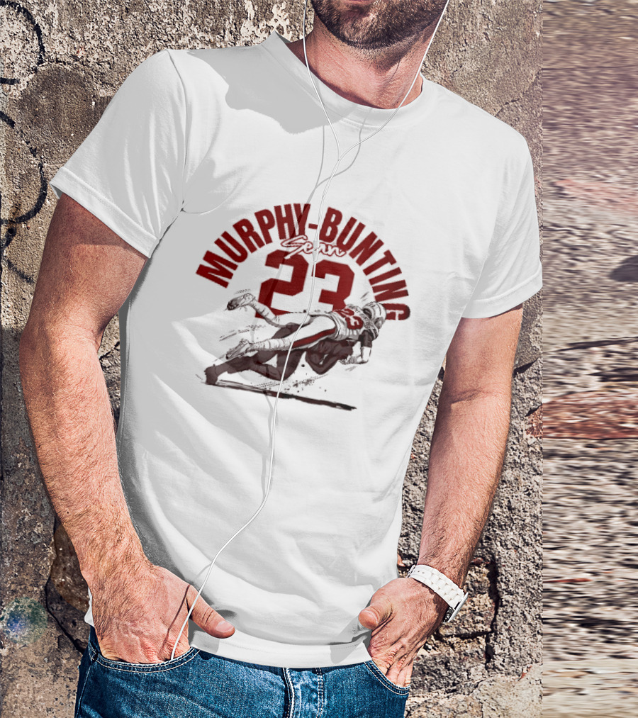 Murphy Bunting Sean 23 Arizona Football Athlete T-Shirt