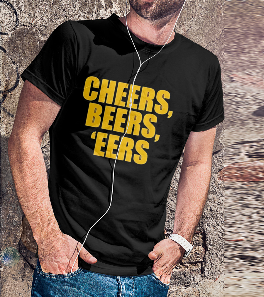 Cheers Beers Eers West Virginia Mountaineers Fans Celebration T-Shirt